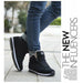 Men Women Boots Winter Shoes Fashion Sneakers Ankle Men Boots Black Blue Footwear