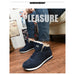 Men Women Boots Winter Shoes Fashion Sneakers Ankle Men Boots Black Blue Footwear