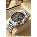 New Fashion Men's Watch Stainless Steel Luxury Waterproof  Wristwatch