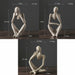 Nordic Abstract Thinker Statue Resin Home Decoration Sculpture Modern Art