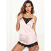 Women Lace Sleepwear Comfortable Lingerie Nightgown Sleeveless Nighty Sets Pajama Pants