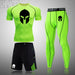 Men's Sportswear Compression Suits Training Clothing Set Workout Gym Tights