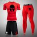 Men's Sportswear Compression Suits Training Clothing Set Workout Gym Tights