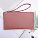 Ladies Mini Clutch Bag PU Leather Designer Zipper Clutch Handbags