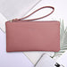 Ladies Mini Clutch Bag PU Leather Designer Zipper Clutch Handbags