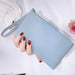 Ladies Mini Clutch Bag PU Leather Designer Zipper Clutch Handbags