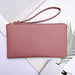 Ladies Mini Clutch Bag PU Leather Designer Zipper Clutch Handbags