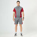 Men Summer 2 Pieces Set Short Sleeve T-Shirts Shorts Casual Sportswear Set