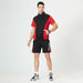 Men Summer 2 Pieces Set Short Sleeve T-Shirts Shorts Casual Sportswear Set