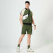 Summer Men Casual Set Street-wear New Casual Patchwork T-shirt Shorts Set