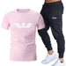 Men's Fashion Sportswear Two-Pieces Set Running And Jogging Fitness wear