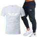 Men's Fashion Sportswear Two-Pieces Set Running And Jogging Fitness wear