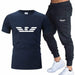 Men's Fashion Sportswear Two-Pieces Set Running And Jogging Fitness wear