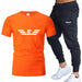 Men's Fashion Sportswear Two-Pieces Set Running And Jogging Fitness wear