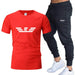 Men's Fashion Sportswear Two-Pieces Set Running And Jogging Fitness wear