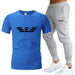 Men's Fashion Sportswear Two-Pieces Set Running And Jogging Fitness wear