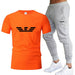 Men's Fashion Sportswear Two-Pieces Set Running And Jogging Fitness wear