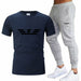 Men's Fashion Sportswear Two-Pieces Set Running And Jogging Fitness wear