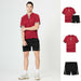 Men Casual Sportswear Short Sleeve 2 Pieces Set  Breathable Summer Fashion Clothing