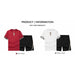 Men Casual Sportswear Short Sleeve 2 Pieces Set  Breathable Summer Fashion Clothing