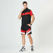 Men Tracksuit Set Casual Short Sleeve Men Summer Sportswear Shirt Shorts Set