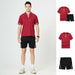 Men Tracksuit Set Casual Short Sleeve Shirt Shorts Set Summer Breathable Sportswear