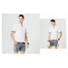 Men Tracksuit Set Casual Short Sleeve Shirt Shorts Set Summer Breathable Sportswear