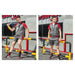 Men Patchwork Casual T-Shirt Shorts Set Quick-Dry Sportswear 2 Pic Set