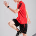 Men Fashion Style Breathable Running Suit Quick Drying T-Shirts Shorts Sportswear Set
