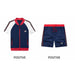 Summer Men Casual Set Street-wear New Casual Patchwork T-shirt Shorts Set