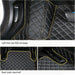 Designer Multi-Color Custom Waterproof Durable Car Floor Mat