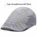 Casual Beret Hat Flat Cap Gatsby Hat Adjustable Breathable Mesh Fashion Caps