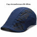 Casual Beret Hat Flat Cap Gatsby Hat Adjustable Breathable Mesh Fashion Caps