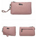 Genuine Leather Designer Day Clutches Crocodile Pattern Women Wrist Bag