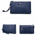 Genuine Leather Designer Day Clutches Crocodile Pattern Women Wrist Bag
