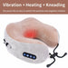 Electric Neck Massager U shaped Pillow Multifunctional Portable Shoulder Massager