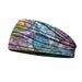 Tie Dye Cycling Yoga Sport Sweat Headband Men Women Sports Sweatband