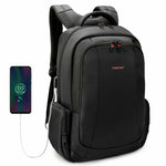 Anti Theft Nylon Laptop Backpack Fashion Travel USB Charging Backpack Bags
