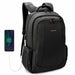 Anti Theft Nylon Laptop Backpack Fashion Travel USB Charging Backpack Bags