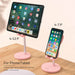 Phone Holder Stand Desktop Metal Material Phone Tablet Adjustable Stand