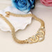Women Wedding Jewelry Sets Crystal Beads Rhinestone Bridal Jewelry Sets