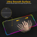 RGB Mouse Pad Large Backlit Gaming Mouse Pads LED Gamer Carpet Desk Mat