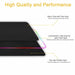 RGB Mouse Pad Large Backlit Gaming Mouse Pads LED Gamer Carpet Desk Mat
