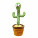 Cactus Toy Funny 32cm Electric Dancing Plant Cactus Plush Stuffed Kids Toy