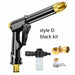 High Pressure Water Gun Car Washer Water Jet Garden Hose Nozzle Sprayer