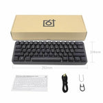 60% Mechanical Keyboard USB Wireless RGB Backlight Gaming Keyboard