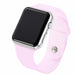 New LED Digital Watch Silicone Band Women Men Wristwatch