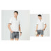 Men Patchwork Casual T-Shirt Shorts Set Quick-Dry Sportswear 2 Pic Set