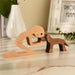 Wood Craft Figurine Desktop Table Ornament Carving Creative Home Office Decoration Pet sculpture
