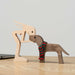 Wood Craft Figurine Desktop Table Ornament Carving Creative Home Office Decoration Pet sculpture